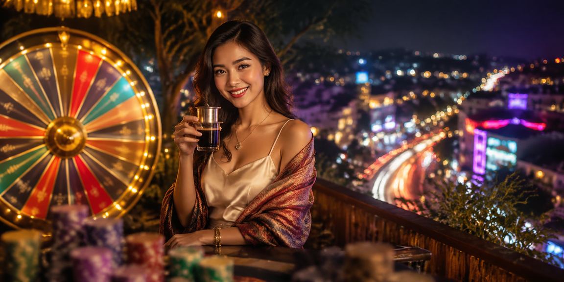 Không gian cà phê Đà Lạt với chủ đề roulette và điều khoản giải trí