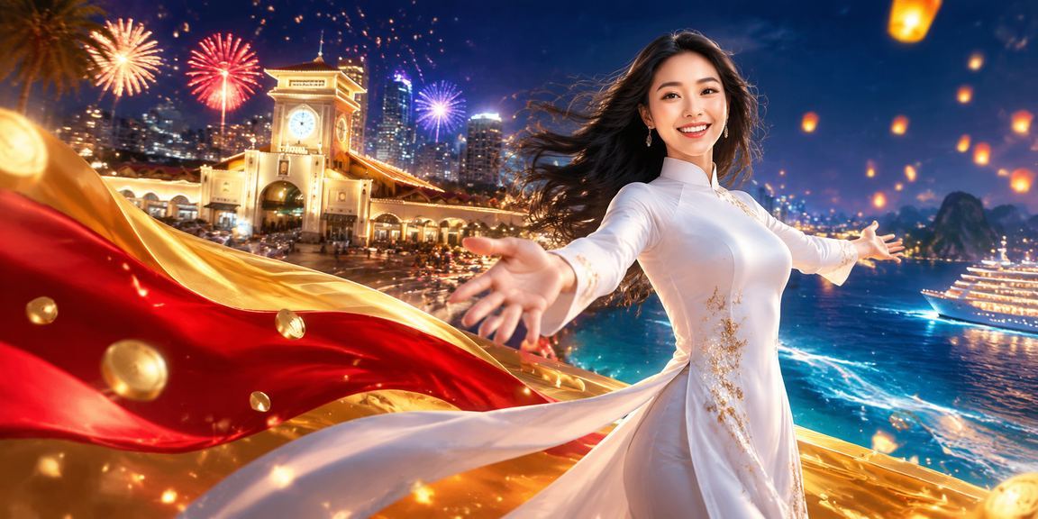 Không gian Thành phố Hồ Chí Minh với chủ đề casino và giải trí trực tuyến