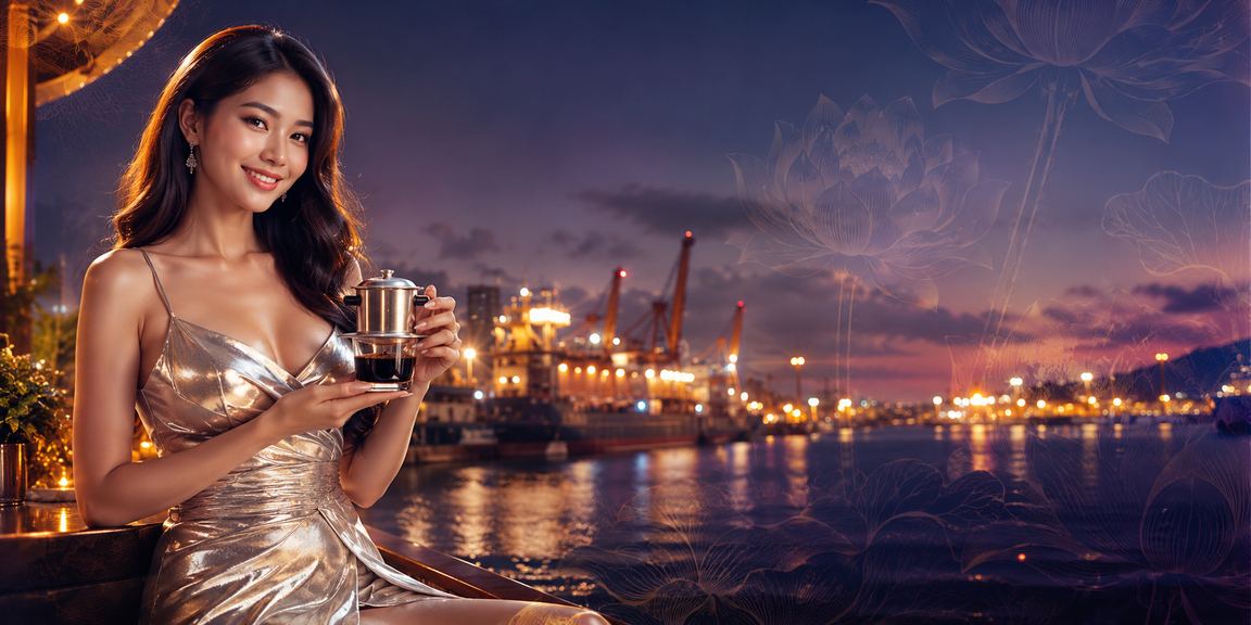 Quán cà phê Vũng Tàu gợi cảnh kiểm tra nạp tiền VND trên điện thoại